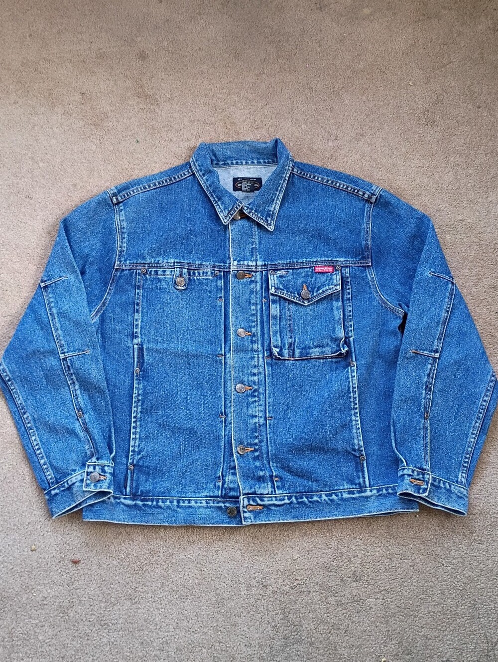 VINTAGE 90s WEAR FIRST DENIM JACKET